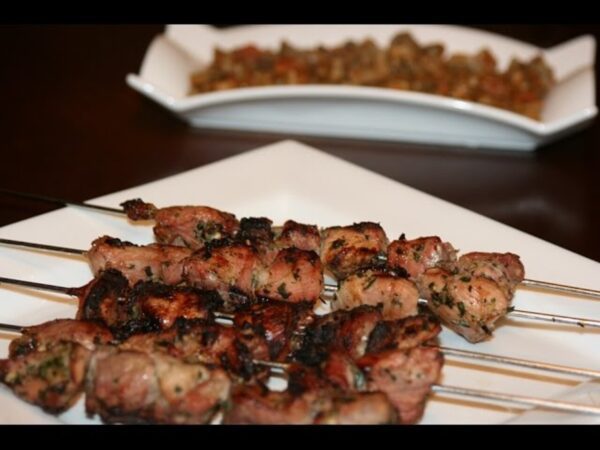 Brochette Menu